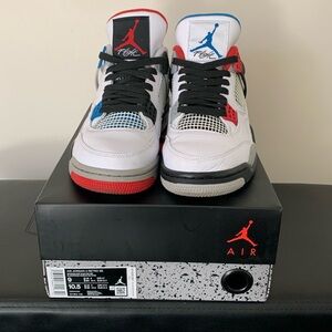 Men’s Nike Air Jordan 4 Retro SE What The Size 9
